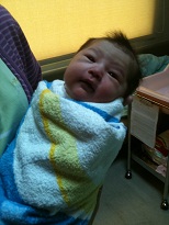 First pic after she was born